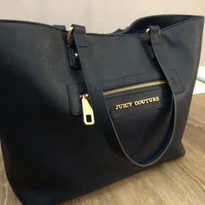 Juicy couture navy blue purse